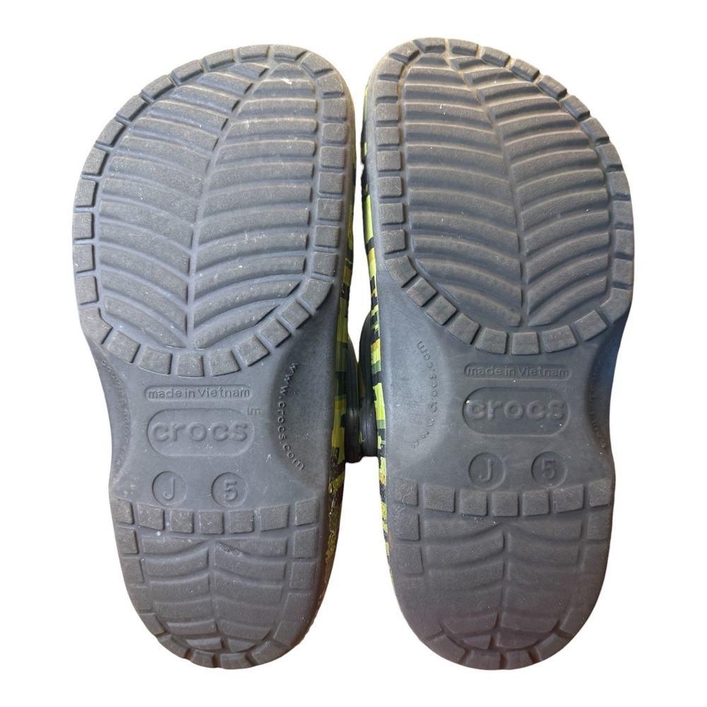 Digi Pixel Camo Crocs Kids Youth J5 Block - Picture 7 of 7